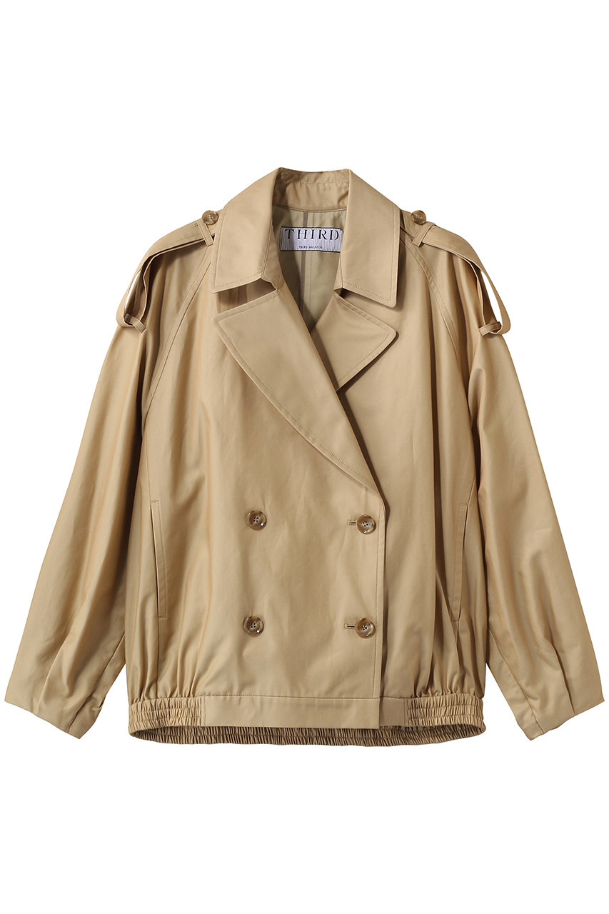 サードマガジン/THIRD MAGAZINEのトレンチブルゾン(ベージュ/A0861FJM211)