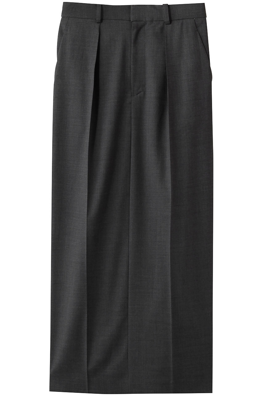 サードマガジン/THIRD MAGAZINEのスリットIラインスカート(チャコールグレー/A0861FS 212)