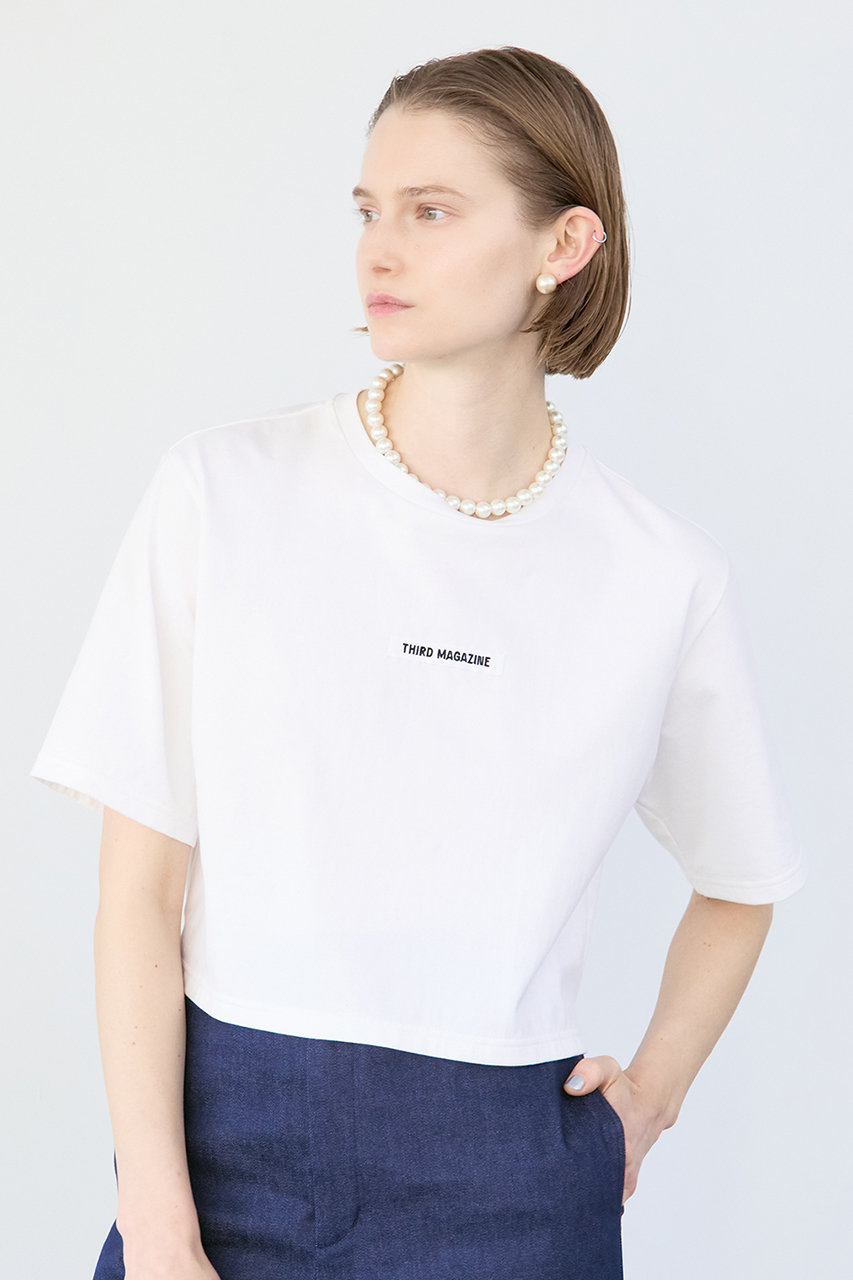 『THIRD MAGAZINE』サードマガジン (9) ロゴTシャツ 中古・古着通販】THIRD MAGAZINE (サードマガジン) ロゴTシャツ