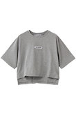 グログランロゴクロップドTシャツ