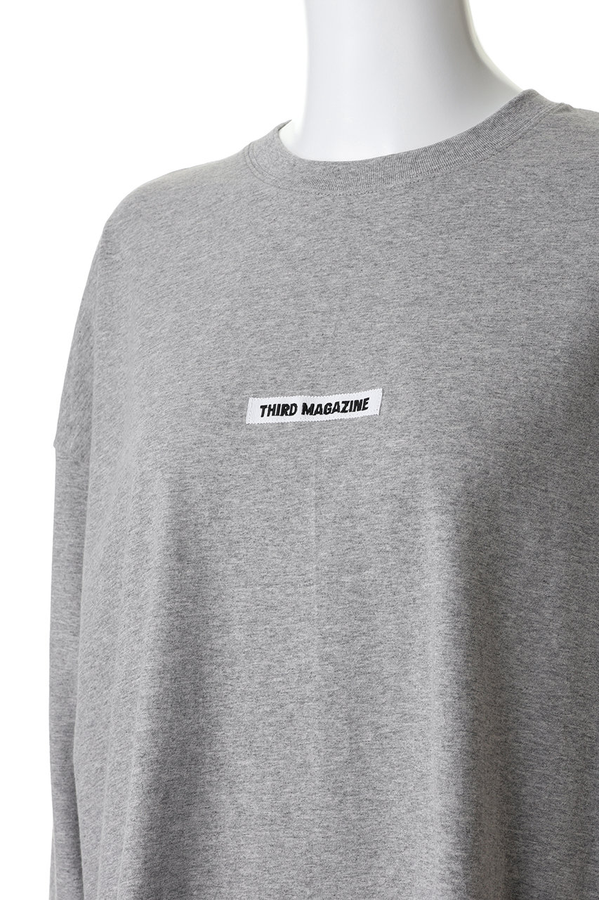 THIRD MAGAZINE(サードマガジン)｜グログランロゴロングTシャツ