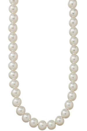 サードマガジン/THIRD MAGAZINEのSCRUNCHIE IS BACK/エラスティックパールネックレス(150200/150201)