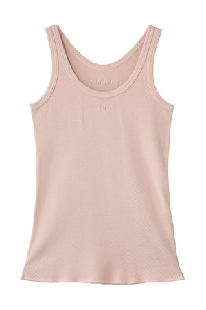 サードマガジン/THIRD MAGAZINEの【別注】FAITH MILLS/ロゴ刺繍サーマルタンクトップ(110100/110101)