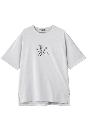 サードマガジン/THIRD MAGAZINEのセンターロゴTシャツ(110100/110102)