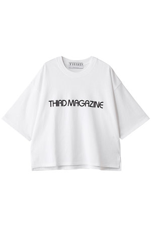 サードマガジン/THIRD MAGAZINEのボクシーロゴTシャツ(110100/110102)
