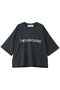 ボクシーロゴTシャツ サードマガジン/THIRD MAGAZINE チャコールグレー