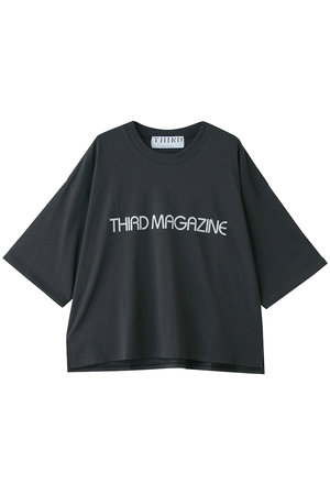 サードマガジン/THIRD MAGAZINEのボクシーロゴTシャツ
