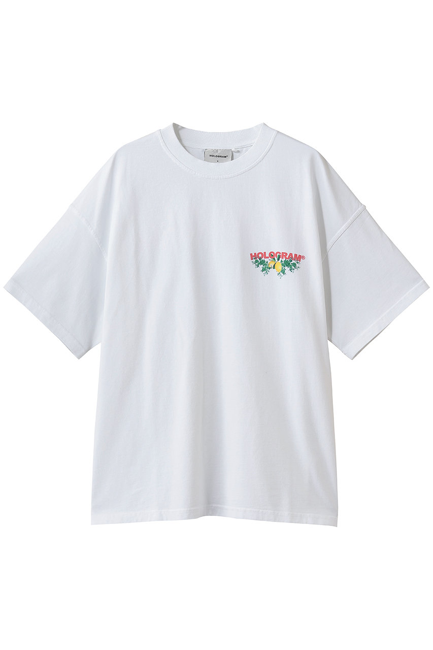 サードマガジン/THIRD MAGAZINEのHOLOGRAM/ロゴTシャツ(ホワイト/A0862UTS413)