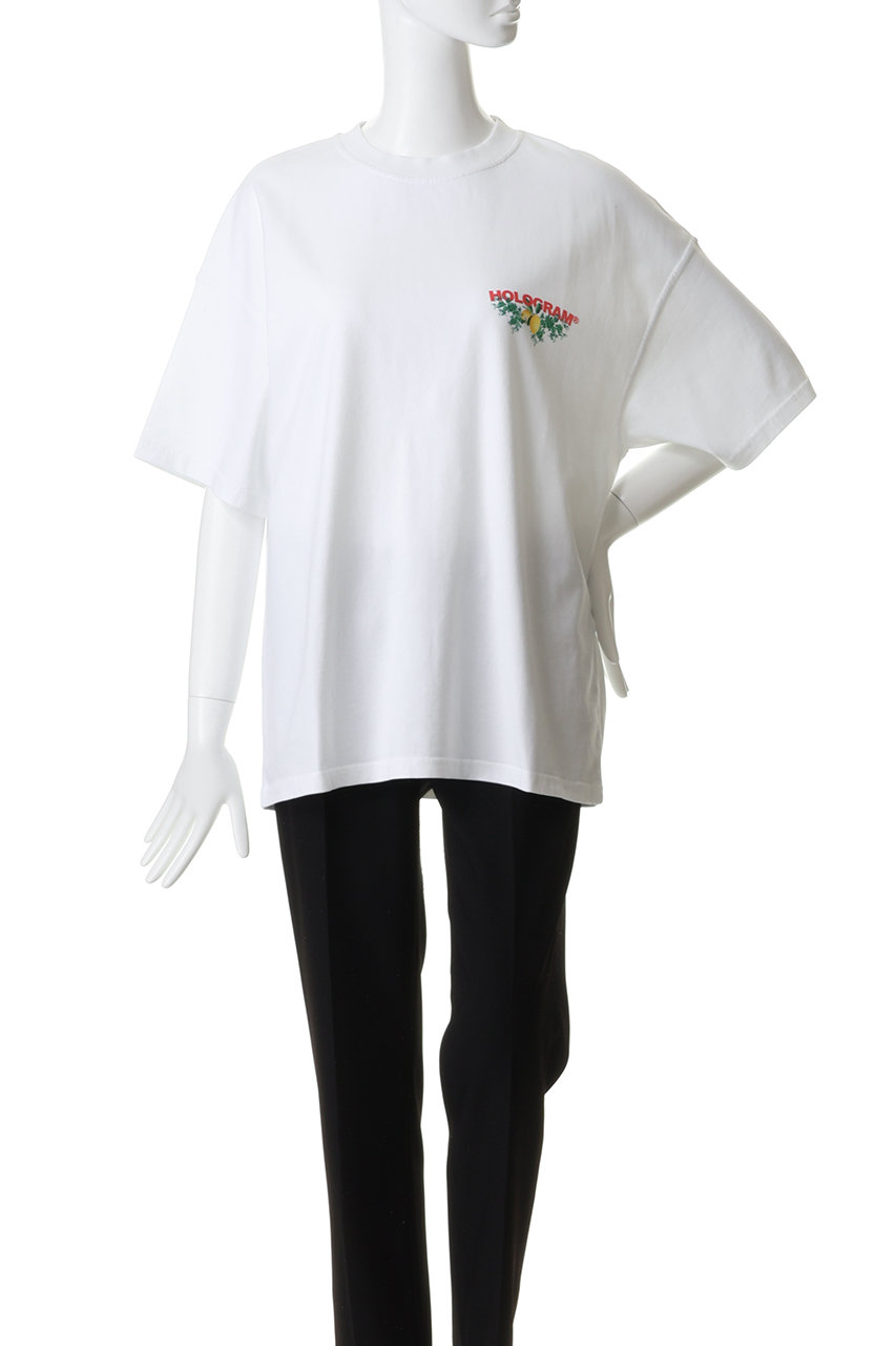 THIRD MAGAZINE(サードマガジン)｜HOLOGRAM/ロゴTシャツ/ホワイト の