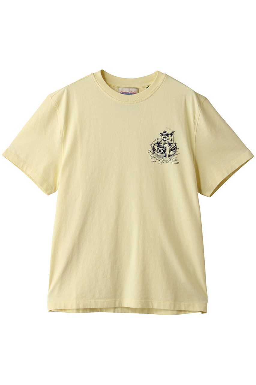 サードマガジン/THIRD MAGAZINEの【EDMMOND STUDIOS】Smoking ciger Tシャツ(イエロー/A0852UTS453)