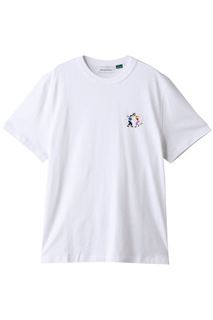 サードマガジン/THIRD MAGAZINEの【EDMMOND STUDIOS】エンブロイダリー DANCING Tシャツ(110100/110102)