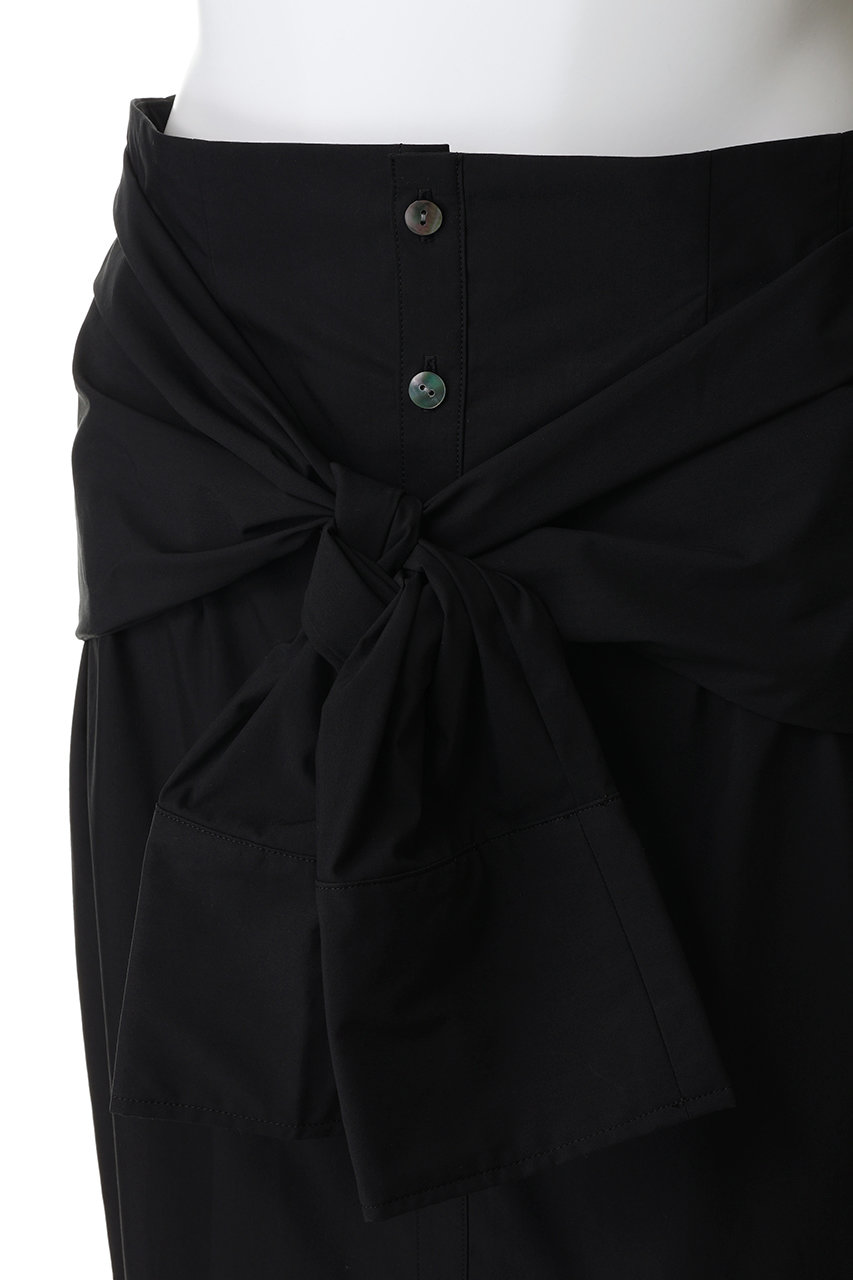 THIRD MAGAZINE(サードマガジン)｜スリーブラップスカート/ベージュ の