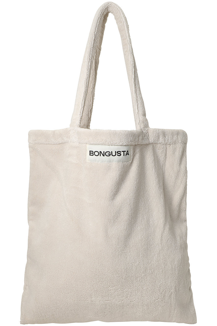 サードマガジン/THIRD MAGAZINEの【BONGUSTA】パイルトートバッグ(ベージュ/A0862PBG503)