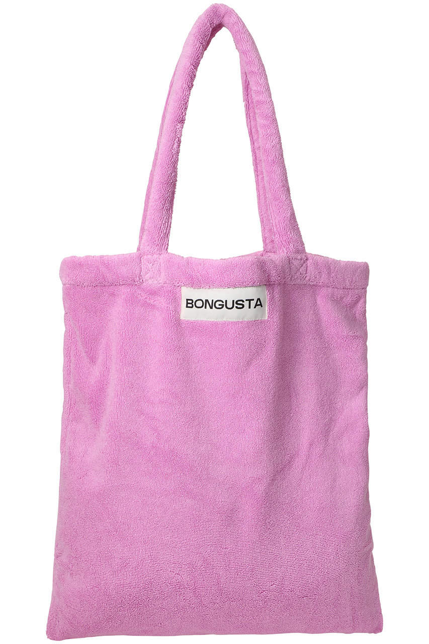サードマガジン/THIRD MAGAZINEの【BONGUSTA】パイルトートバッグ(ピンク/A0862PBG503)