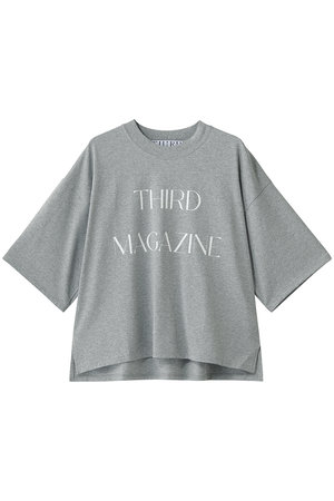 サードマガジン/THIRD MAGAZINEの【予約販売】2ラインロゴTシャツ(110100/110102)