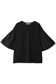 ラッフルスリーブTシャツ
