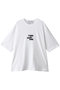 3ラインロゴTシャツ サードマガジン/THIRD MAGAZINE ホワイト