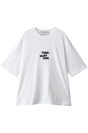 サードマガジン/THIRD MAGAZINEの3ラインロゴTシャツ(110100/110102)