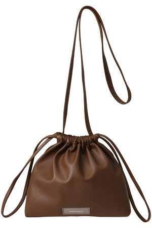 メゾンスペシャル/MAISON SPECIALのフェイクレザー2WAY巾着バッグ(120100/120103)