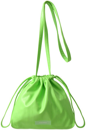 メゾンスペシャル/MAISON SPECIALのフェイクレザー2WAY巾着バッグ