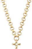 【LAURA LOMBARDI】FIORE NECKLACE BRASS/ネックレス