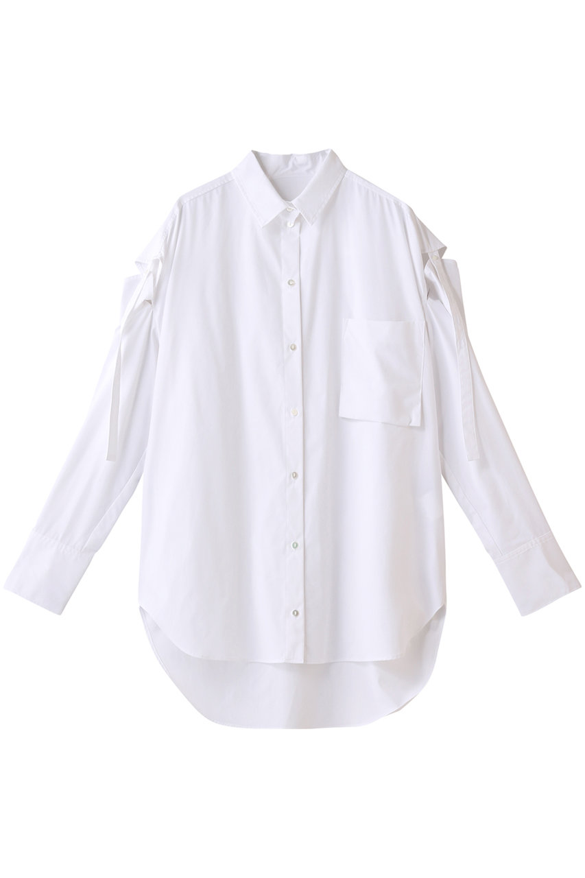 MAISON SPECIAL メゾンスペシャル 2WAYスリーブシャツ WHT(ホワイト)