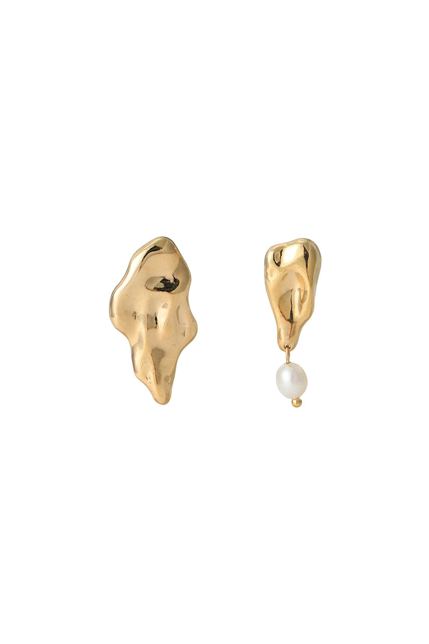 ＜ELLE SHOP＞ MAISON SPECIAL 【Wolf Circus】GALA EARRINGS/ピアス (GLD(ゴールド) FREE) メゾンスペシャル ELLE SHOP