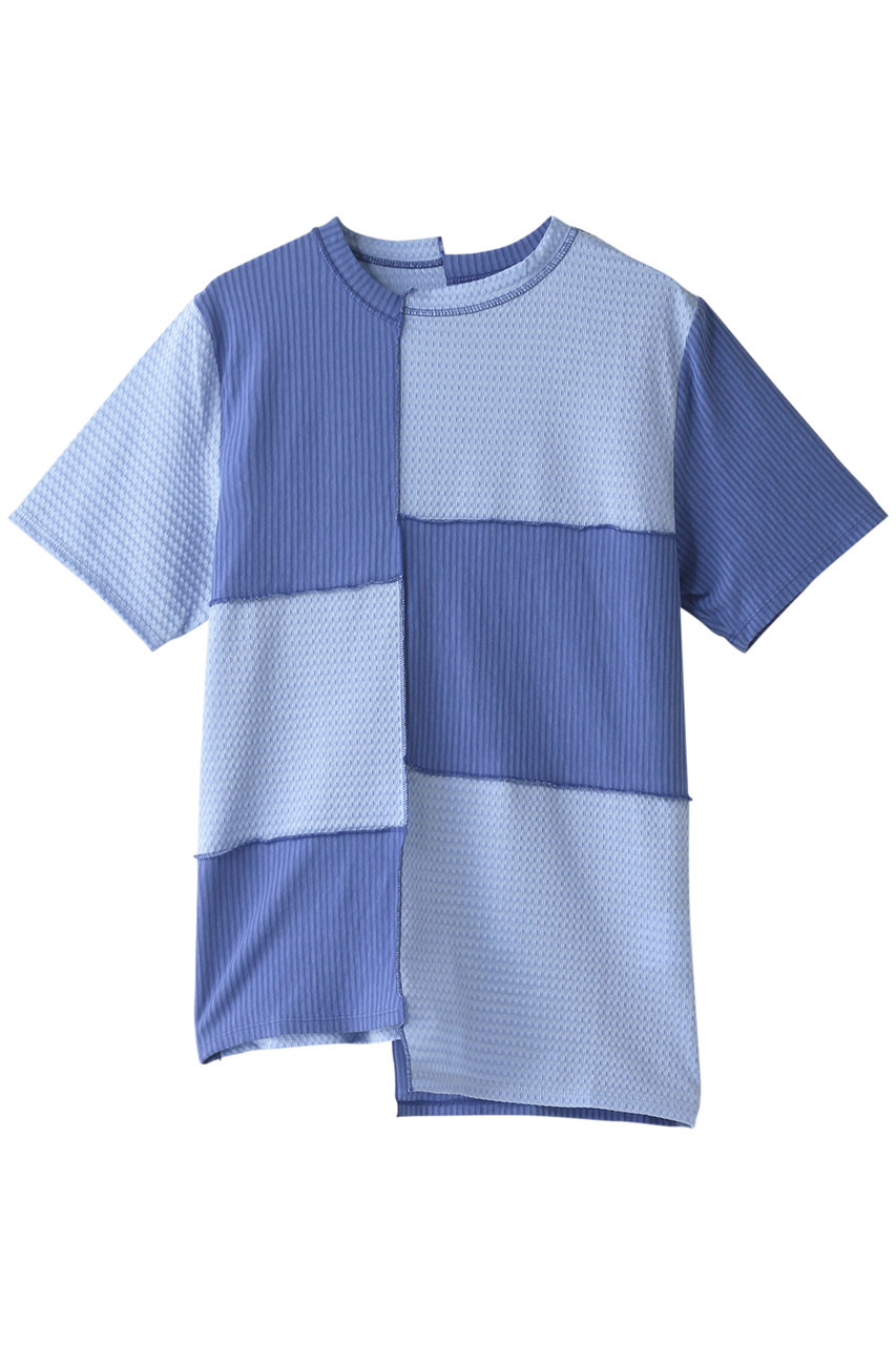 MAISON SPECIAL メゾンスペシャル ブロッキングTシャツ BLU(ブルー)