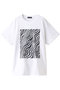 ウェーブパターンTシャツ メゾンスペシャル/MAISON SPECIAL BLK(ブラック)