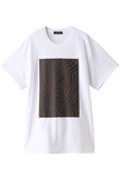 ウェーブパターンTシャツ