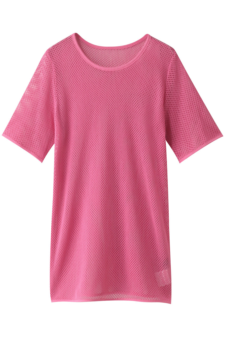 MAISON SPECIAL メゾンスペシャル コットンメッシュTシャツ PNK(ピンク)