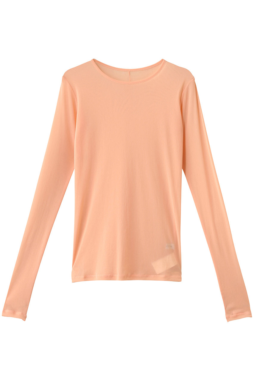 MAISON SPECIAL プレミアムパワーメッシュクルートップ (B.ORG(ライトオレンジ), FREE) メゾンスペシャル ELLE SHOP MAISON SPECIAL プレミアムパワーメッシュクルートップ (B.ORG(ライトオレンジ), FREE) メゾンスペシャル ELLE SHOP