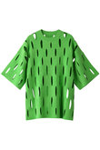 スラッシュオーバーニットTシャツ