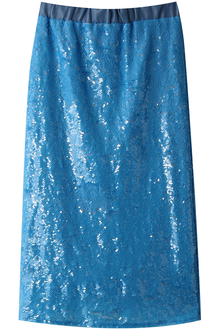 SALE 【40%OFF】 MAISON SPECIAL メゾンスペシャル スパンコールタイトスカート BLU(ブルー)