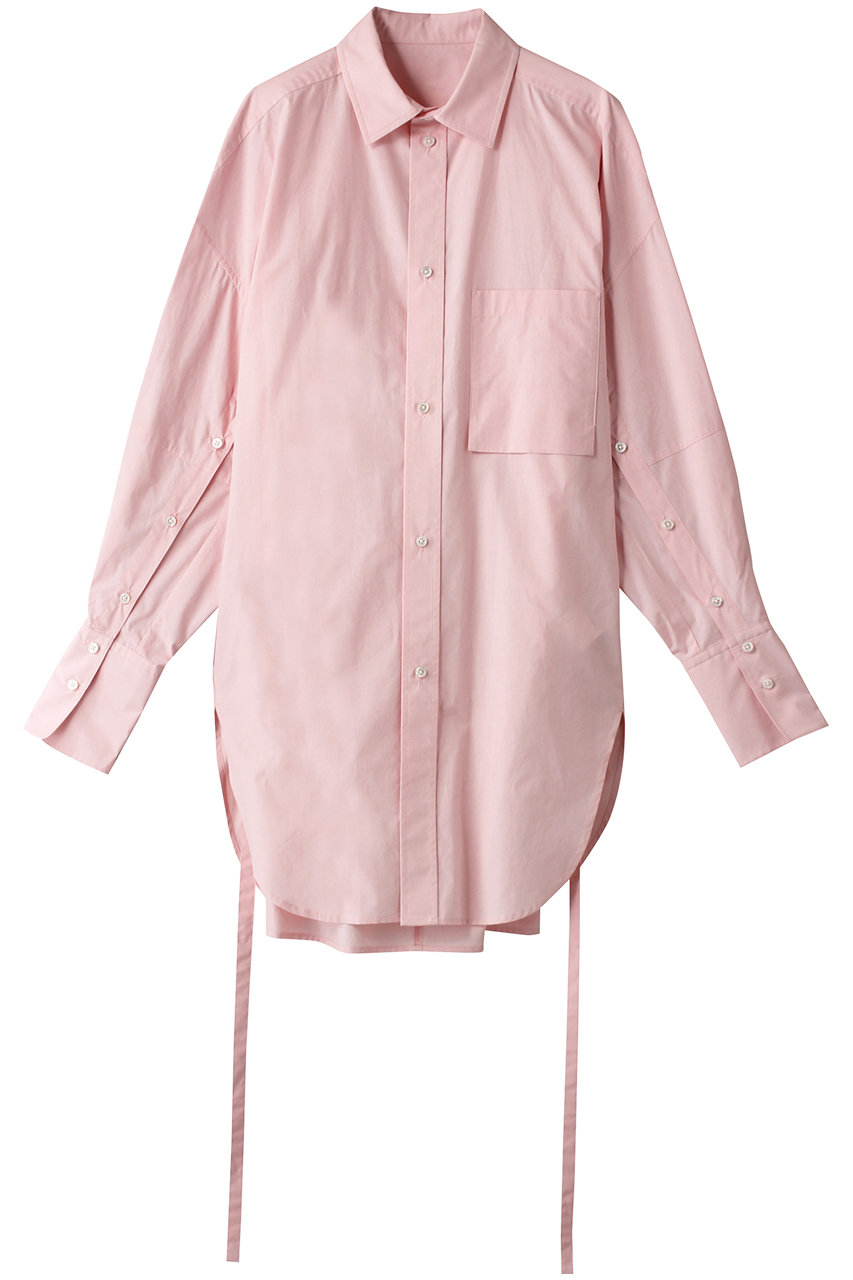 MAISON SPECIAL メゾンスペシャル オーガニックコットンオーバーチュニックシャツ PNK(ピンク)