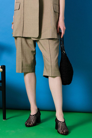 メゾンスペシャル/MAISON SPECIALのスラブオックスショーツ(110600/110603)