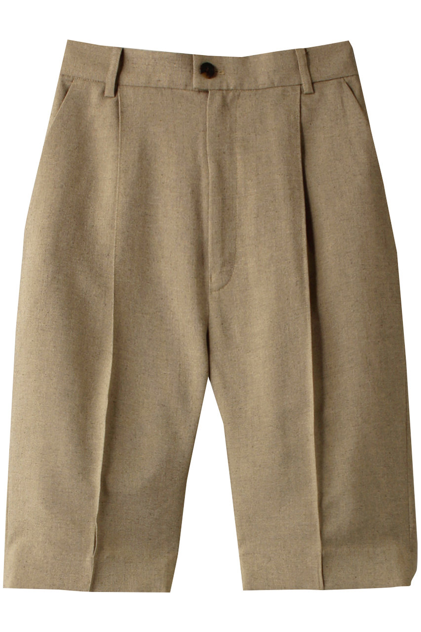 メゾンスペシャル/MAISON SPECIALのスラブオックスショーツ(BGE(ベージュ)/21221465124)