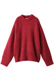 【UNISEX】MOURINE KIDMOHAIR プライムオーバークルーネックPO