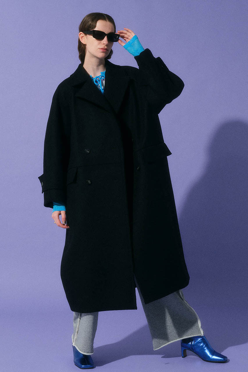 MAISON SPECIAL(メゾンスペシャル)｜Super140 Melton Double Coat