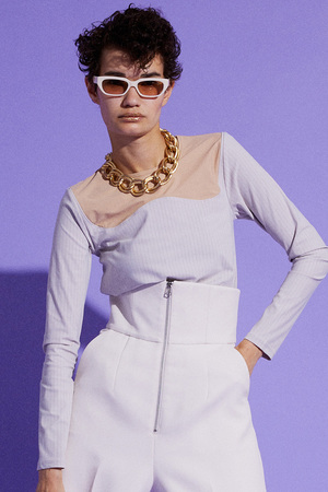 メゾンスペシャル/MAISON SPECIALのビスチェカットトップス(110100/110103)