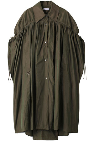 メゾンスペシャル/MAISON SPECIALの2WAYシャンブレータフタケープコート(110900/110903)