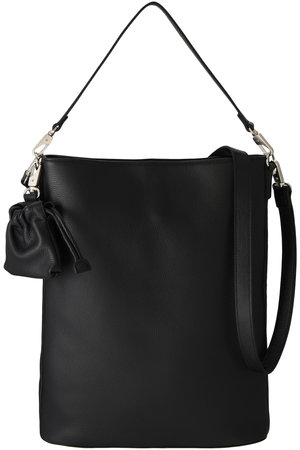 メゾンスペシャル/MAISON SPECIALの【UNISEX】巾着チャーム付きレザー2WAYショルダーバッグ(120100/120101)