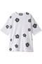 【UNISEX】ハンドペイントフラワー半袖Tシャツ メゾンスペシャル/MAISON SPECIAL WHT(ホワイト)