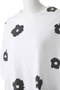 【UNISEX】ハンドペイントフラワー半袖Tシャツ メゾンスペシャル/MAISON SPECIAL