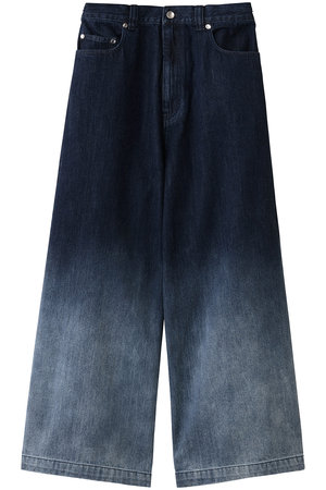 メゾンスペシャル/MAISON SPECIALの【UNISEX】デニムバギーパンツ(110600/110604)