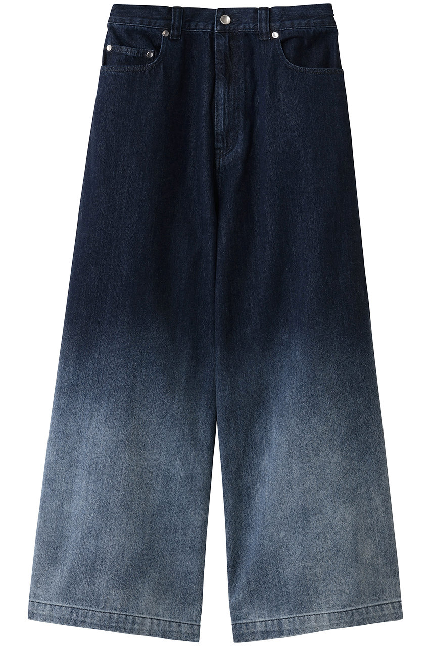 メゾンスペシャル/MAISON SPECIALの【UNISEX】デニムバギーパンツ(BLU(ブルー)/11231461220)