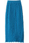 トゲトゲニットスカート メゾンスペシャル/MAISON SPECIAL BLU(ブルー)