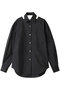 クラッシュシルキーオーバーシャツ メゾンスペシャル/MAISON SPECIAL BLK(ブラック)