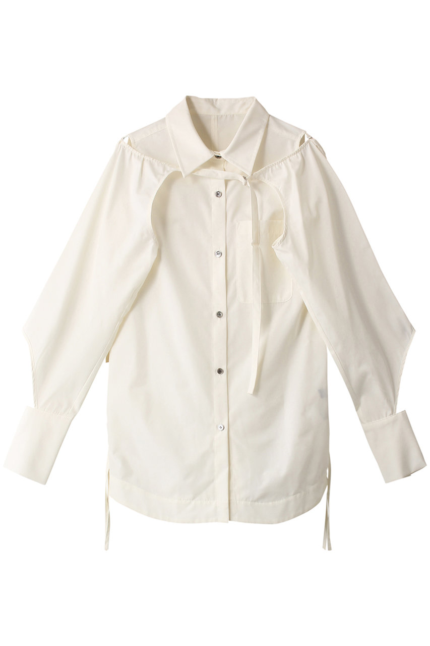 MAISON SPECIAL マルチウェイレイヤードシャツ (O.WHT(オフホワイト), FREE) メゾンスペシャル ELLE SHOP