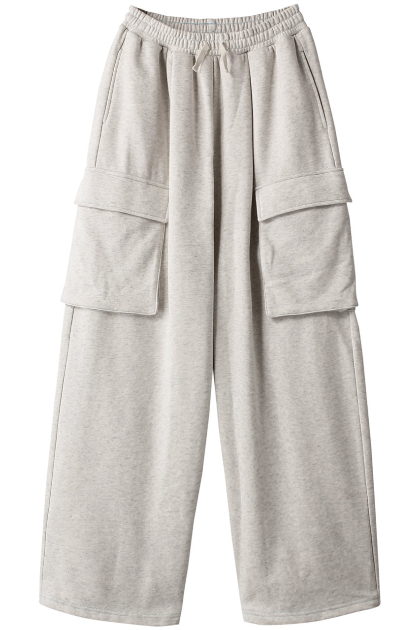 MAISON SPECIAL(メゾンスペシャル)｜スウェットワイドパンツ/L.GRY  